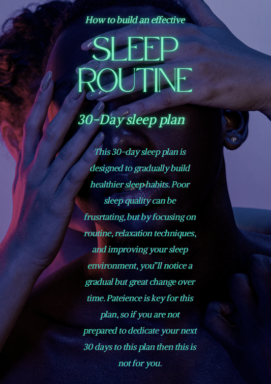 30 Day Sleep Plan